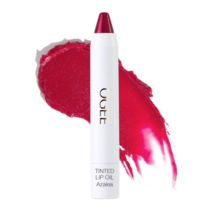 Ogee Tinted Sculpted Lip Oil, Azalea - Image 1